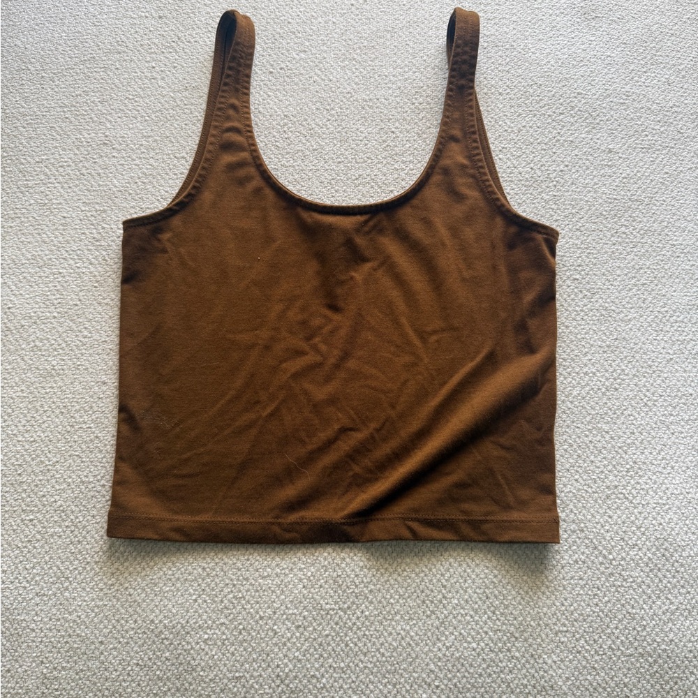 Forever 21 Brown Crop Top